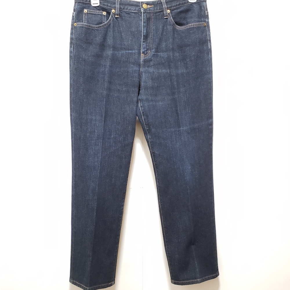 Ralph Lauren Dark Blue Straight-Leg Jeans